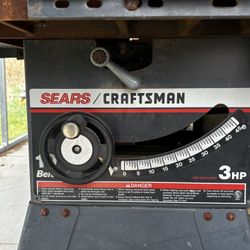 Craftsman Table Saw 