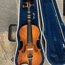 1/2 Size Violin , Solid Wood Body