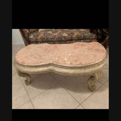 Real Marble antique coffee table