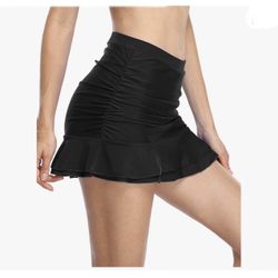 High Waisted Bikini Skirt 