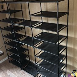 Shoe rack/display shelf