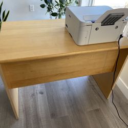 Small wooden desk