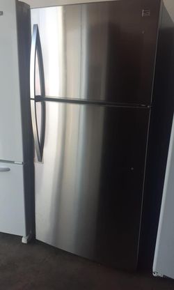 Kenmore Top Mount Stainless Steel Refrigerator Fridge

