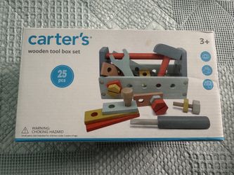 Carter's Wooden Tool Box Set