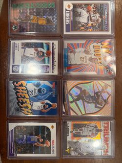 LeBron James Lakers Basketball Card Lot of 8