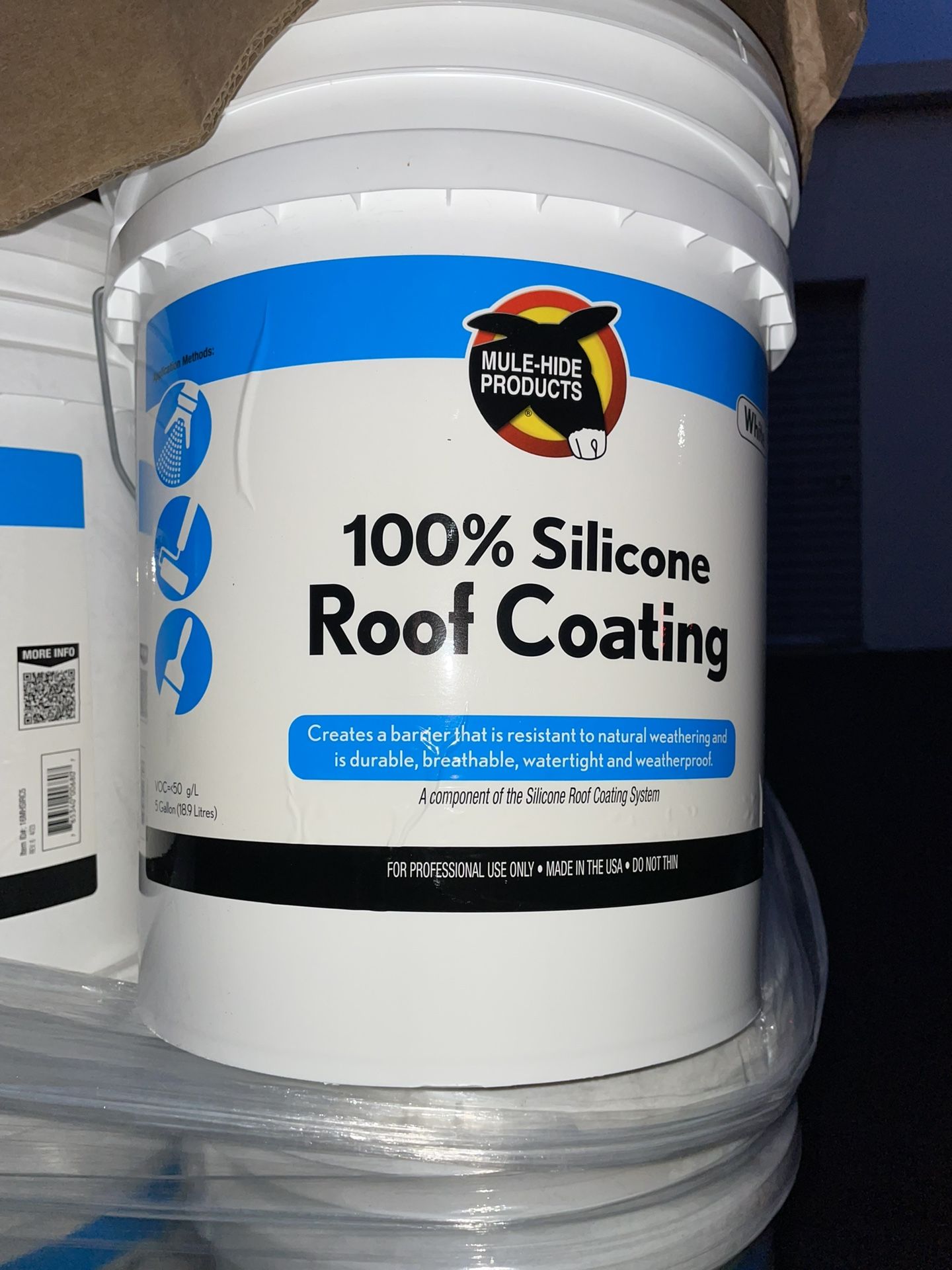 100% Roof Silicone Mule Hide