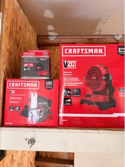 Fan, Cirxular Saw, Battery & Charger
