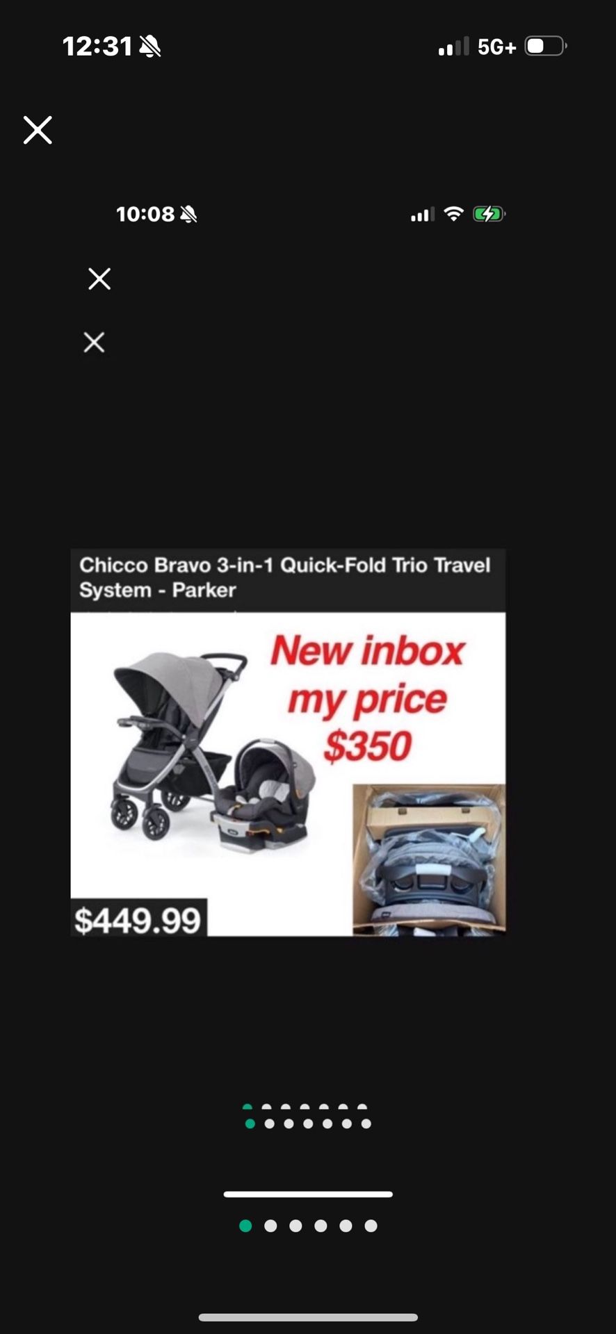 New in box Bravo® 3-in-1 Trio Travel System combines the full-size Bravo® Quick-Fold Stroller with the top-rated KeyFit® 30 Infant Car Seat for strea