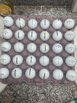 30 Callaway golf balls