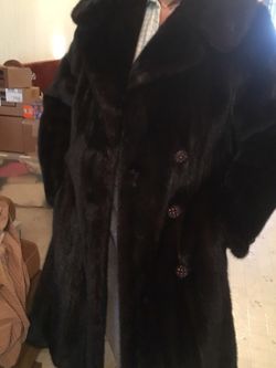 Vintage Full length ranch mink coat