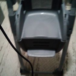 High Chair Folds Up With Wheels