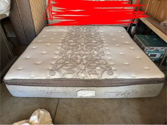 King Size Mattress + Split Foundation/Box Spring Set