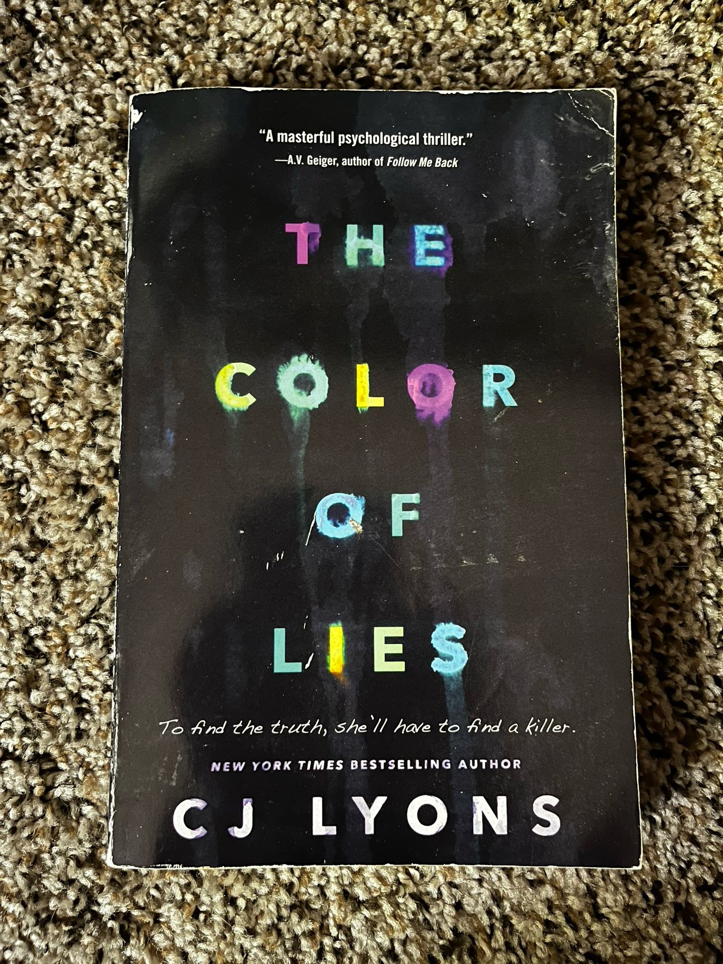 The Color Of Lies CJ Lyons