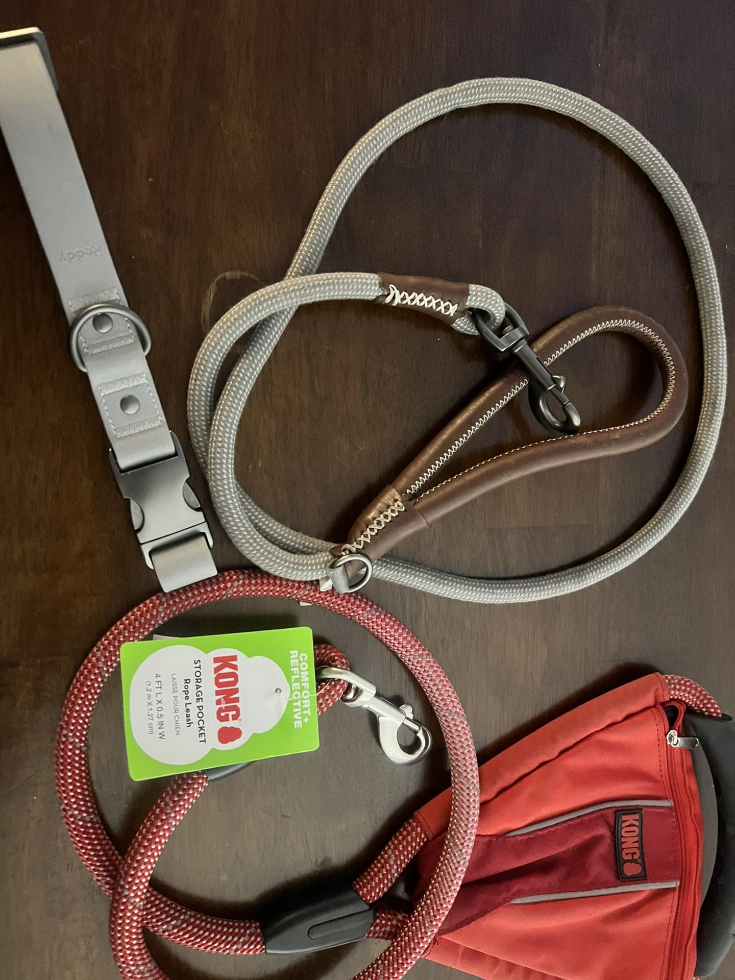 Dog Leashes And Waterproof Collar 