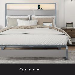 Wayfair LED Queen BED NEW IN BOX