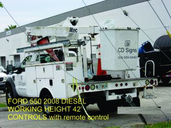 FORD 550, 2008 DIESEL 42'
