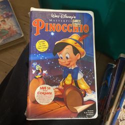 Unopened Pinocchio VHS