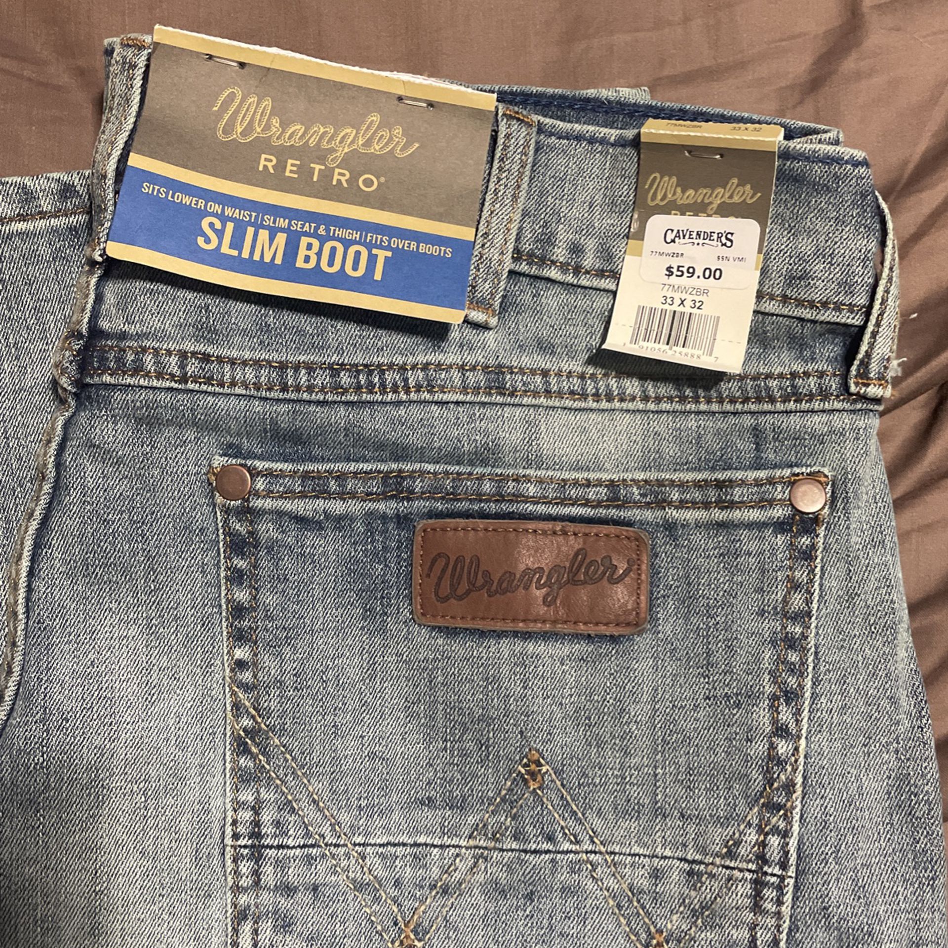 Wrangler Retro Slim Boot Cut Jeans for Sale in San Antonio, TX - OfferUp
