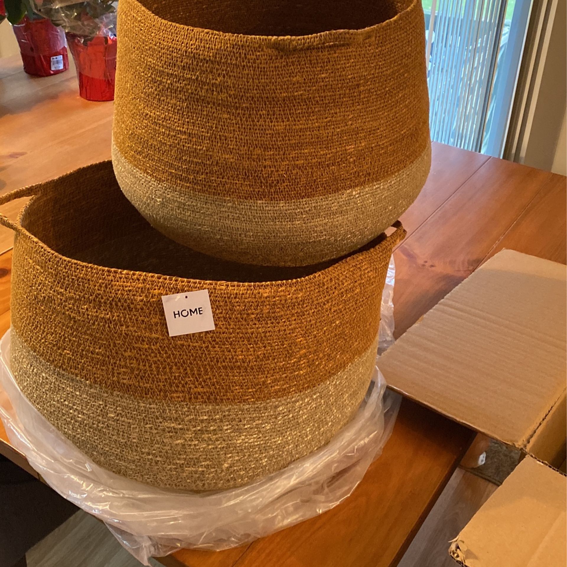 BASKETS ROUND Set Of 2s