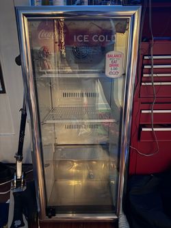 Coca-Cola Glass Door Merchandiser Refrigerator