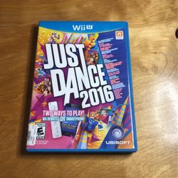 Nintendo WiiU - Just Dance 2016