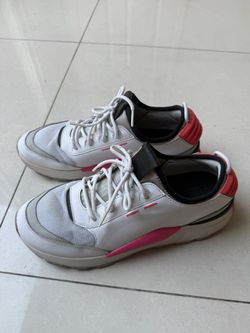 Puma Low-Top Sneakers White Pink Red