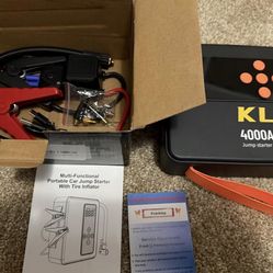 4000A Jump Starter with Air Compressor