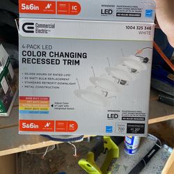 5 & 6 Inch Recessed Lights