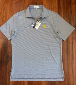 San Diego Padres Peter Millar Polo medium