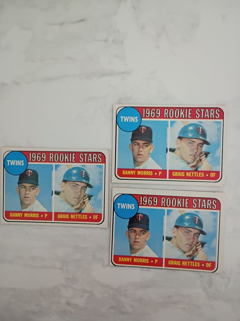 1969 TOPPS Baseball Card: Nettles