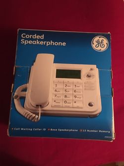 Brand new Corded speakerphone