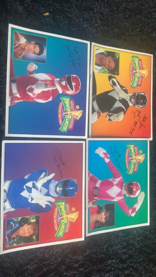 Collectable Power Rangers Pics!!