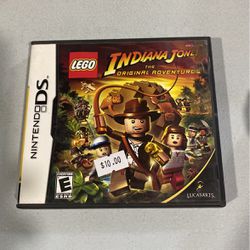 LEGO Indiana Jones: The Original Adventures Nintendo DS 2008 Complete Manual