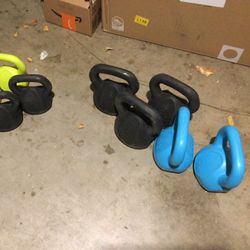 Kettle Bell Weights, 8lb