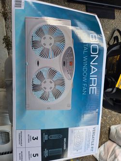 Brand new window fan