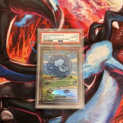 Paldean Fates Mew Ex PSA 10