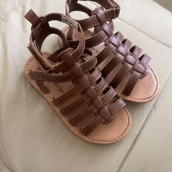 Carters Girl Sandals Toddler Size 7