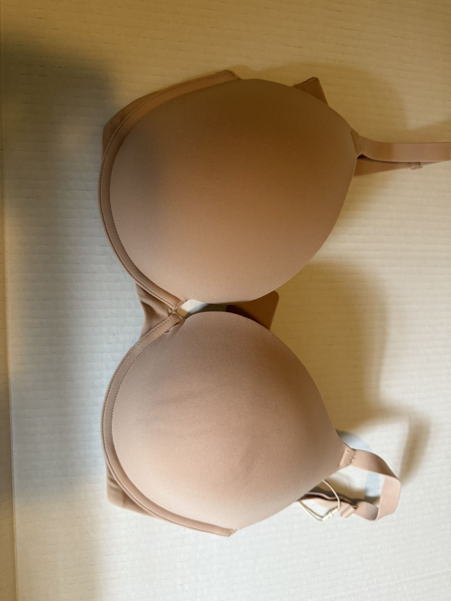 SKIMS FITS EVERYBODY DEMI PUSH-UP BRA 34DDD MICA