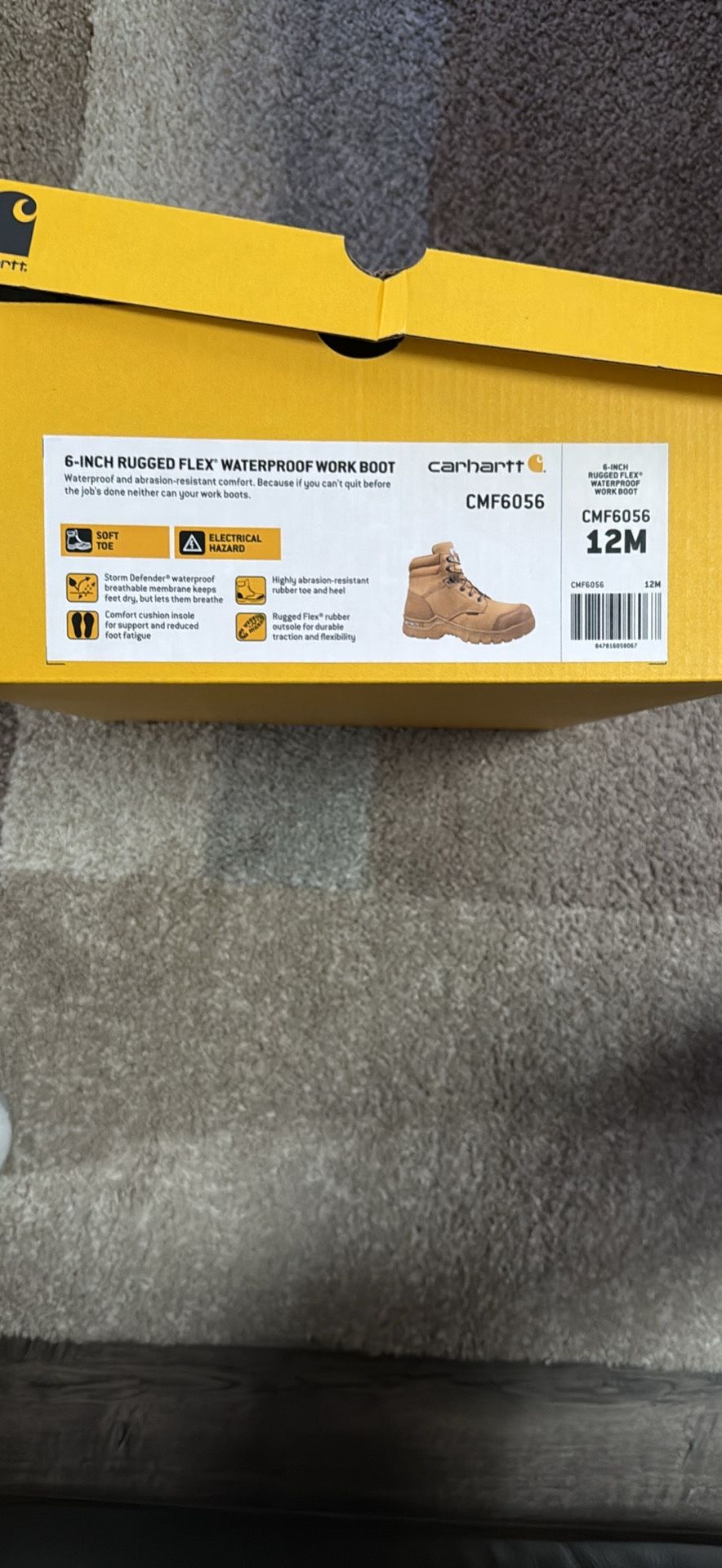 6” Rugged Flex Waterproof Work Boots