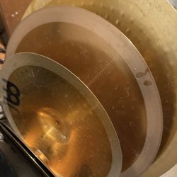 Cymbals W/ Stand And Sticks