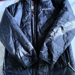 Kids Black Columbia Jacket!