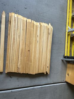 Wooden stakes 24 inch spikes Quantity 32