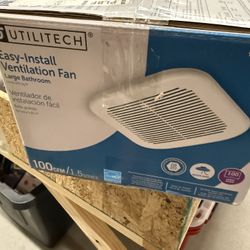 Ventilation Fan 1.5-Sone 100-CFM White Bathroom Fan (ENERGY STAR CERTIFIED)