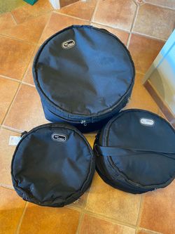 Wings Drum Cases for Three Drums