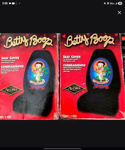 2 New in Box Betty Boop Character Car Seats