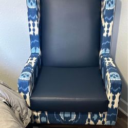 Blue Accent Chair