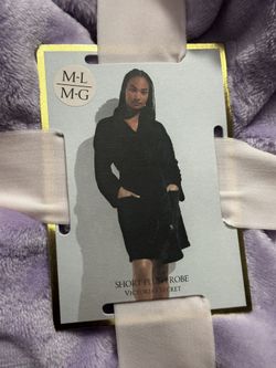 pink victoria secret medium short plush robe