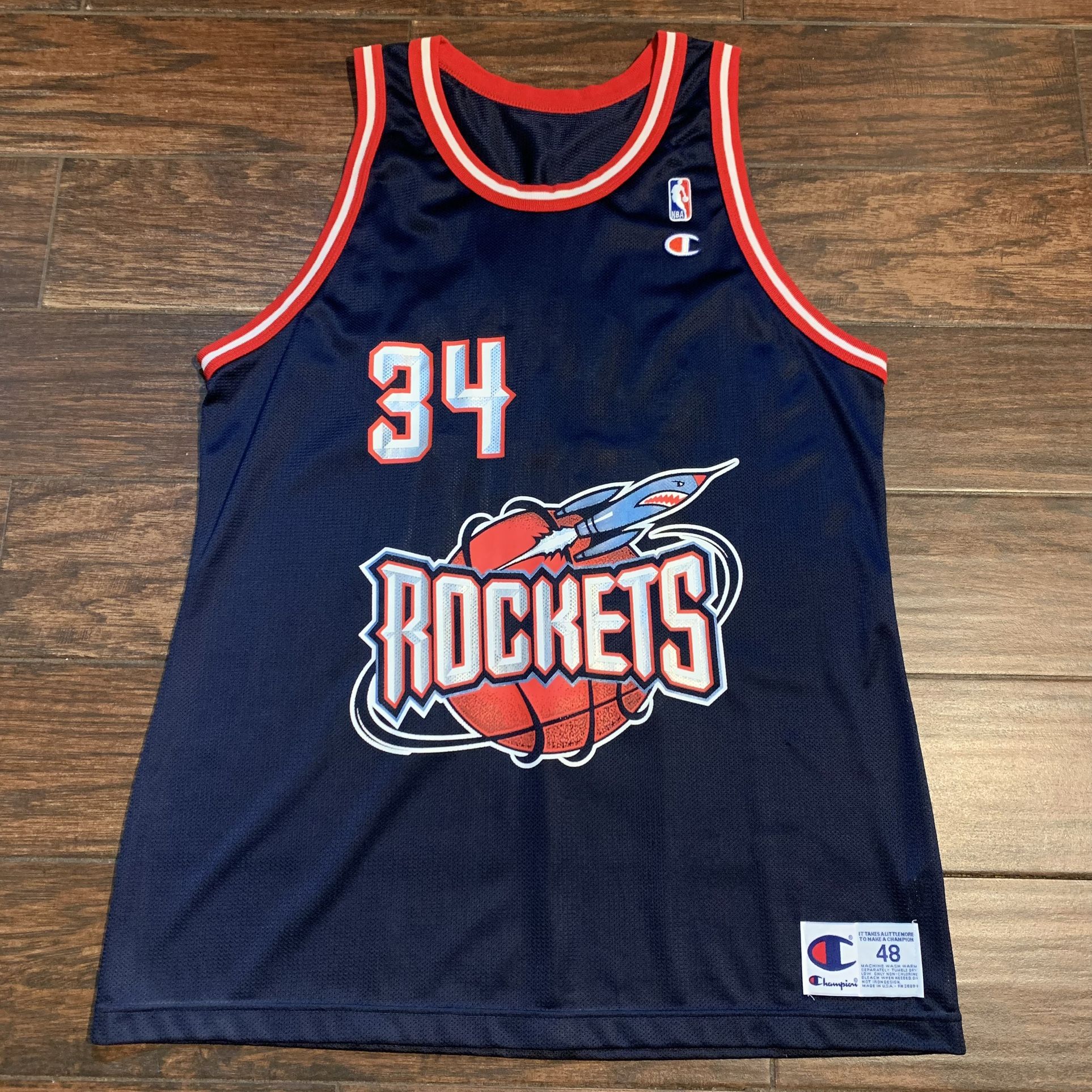 vintage houston rockets jersey