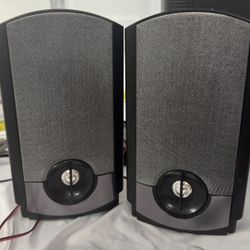 GPX HM3817DT Black Two Speakers 
