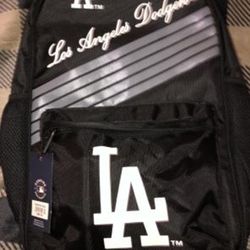 New Los Angeles Dodgers Canvas Backpack 